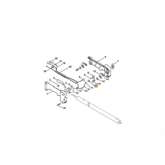 STIHL  Sprężyna ramieniowa 4126 182 4505